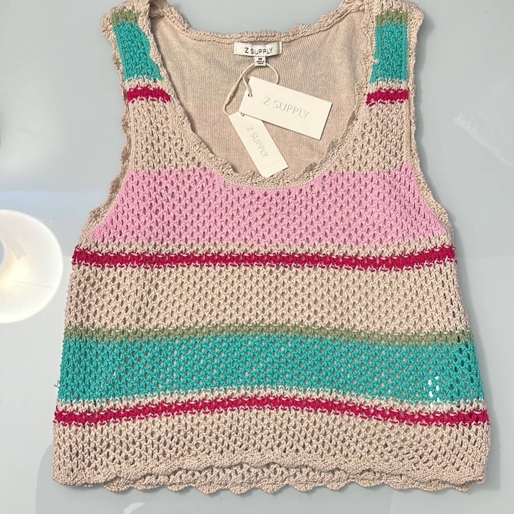 NWT Z Supply Strip Knit Tank